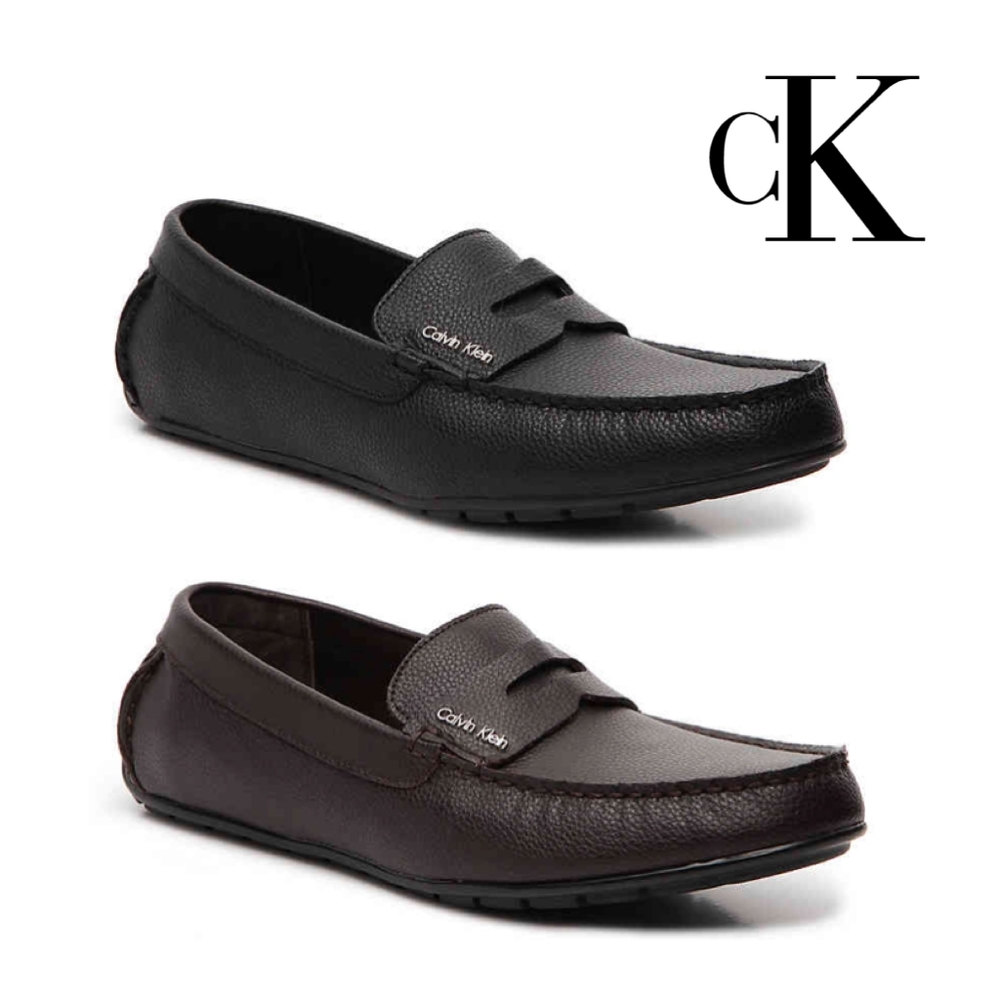 Black Leather Loafers